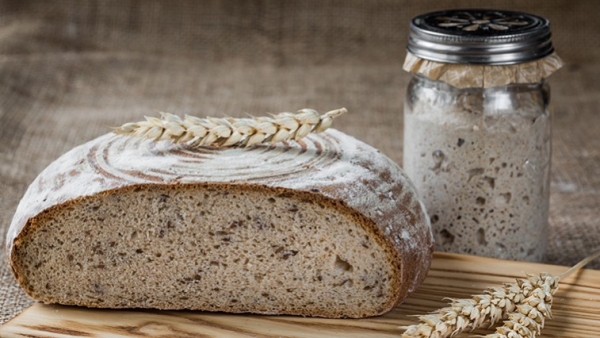 Homemade sourdough starter