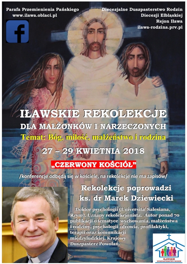 I IAWSKIE REKOLEKCJE DLA MAONKOW I NARZECZONYCH 1