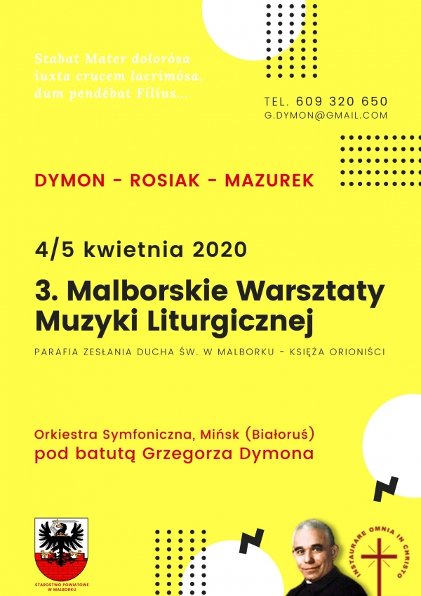 Trzecie Malborskie Warsztaty Muzyki Liturgicznej 1