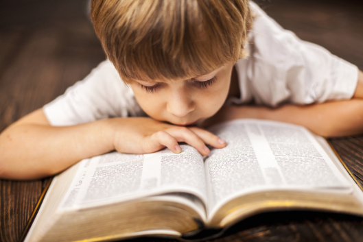 dziecko czyta biblic499