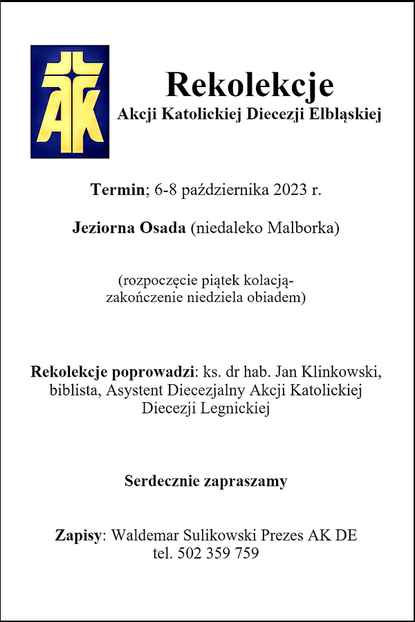 Rekolekcje AK 2
