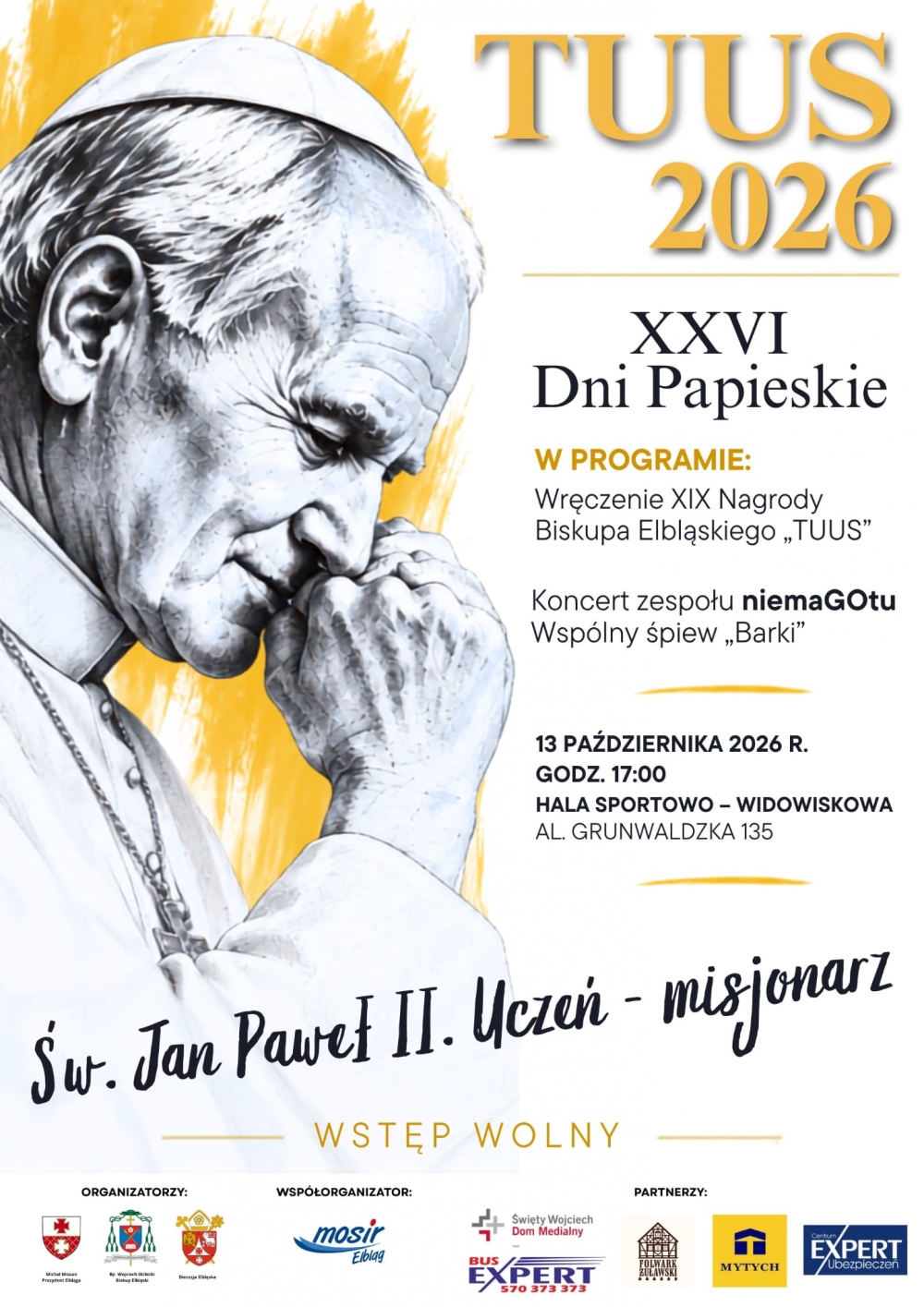 DniPapieskie2026_plakat